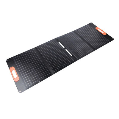 Bộ sạc tấm pin mặt trời đơn tinh thể 120W Bộ sạc mặt trời gấp di động cho nhà máy điện