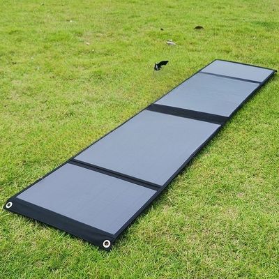 Bộ sạc tấm pin mặt trời đơn tinh thể di động 60W cho các tình huống khẩn cấp