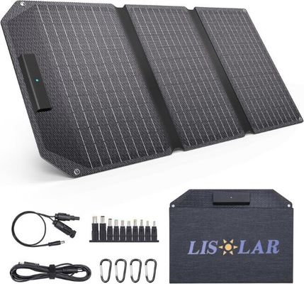 150W Bộ bảng điều khiển năng lượng mặt trời gấp Đèn chống nước gấp