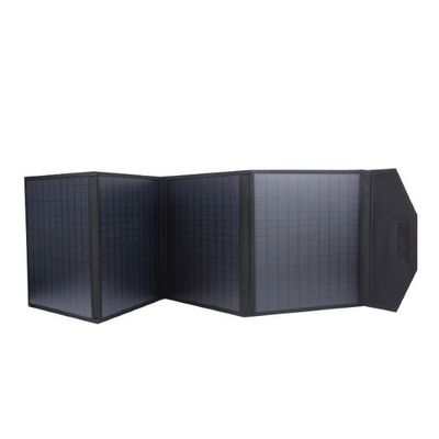 Chất chống nước Oxford Textile 200W Bộ sạc tấm pin mặt trời gấp cho những người đam mê ngoài trời