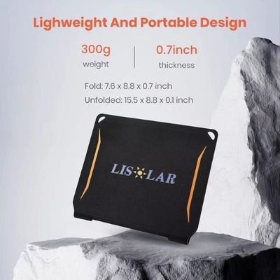 Bộ sạc tấm pin mặt trời 10W có thể gập ra ngoài cho điện thoại di động