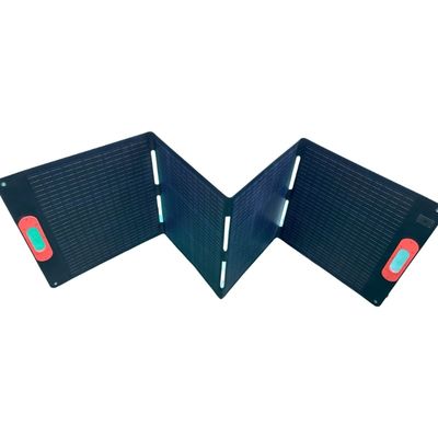 Hiệu quả tấm pin mặt trời lên đến 23,5% Bộ sạc mặt trời gấp với kích thước mở rộng tùy chỉnh 1670 * 500 * 5MM