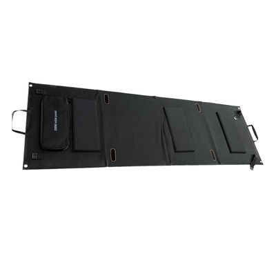 Chất chống gió Chất chống nước tấm pin mặt trời Ba lô UCB cổng 3 * USB XY-200W 4Folds cho các chuyến đi kinh doanh bền vững