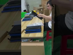 28W Bộ sạc pin mặt trời gấp túi xách cho cắm trại 11.1x 6.3x 1.3in