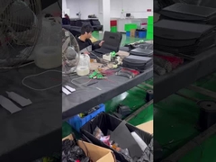 Thùng gấp mặt trời ngoài trời đơn tinh thể Đài sạc mặt trời di động Kiểm soát nước