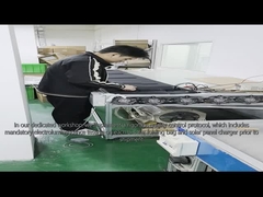 Dây sạc pin mặt trời cầm tay gấp 100W 18V Lắp đặt mặt đất cho RV Cắm trại