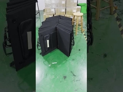 Bộ sạc tấm pin mặt trời ngoài trời 21.6V Điện áp mạch hở Tế bào đơn tinh thể cho Nguồn điện di động